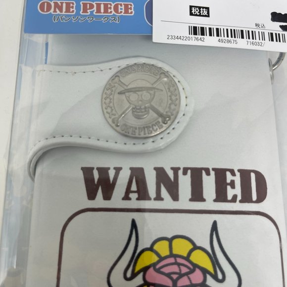One Piece Anime Wallet Oh's Marine Panson Works Japan - Picture 2 of 7